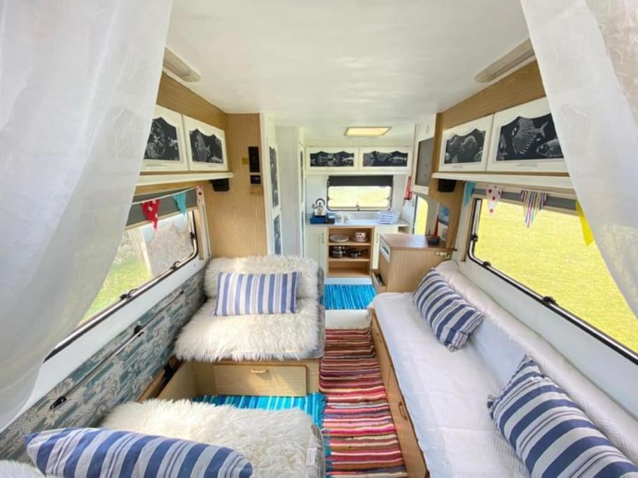 St Ives Lily Cosy Campervan With Sea Views & Amazing Sunrises المظهر الخارجي الصورة
